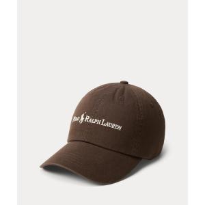 美品✨ラルフローレン 2025SS コットンチノボールキャップ ダークブラウン 美品✨ラルフローレン 2025SS コットンチノボールキャップ ダーク