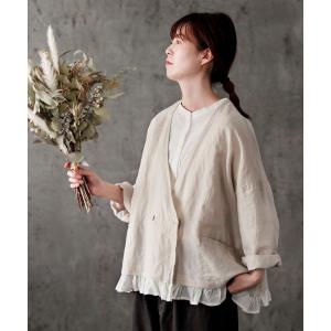 「soulberry」 ジャケット M〜Ｌ キナリ レディース