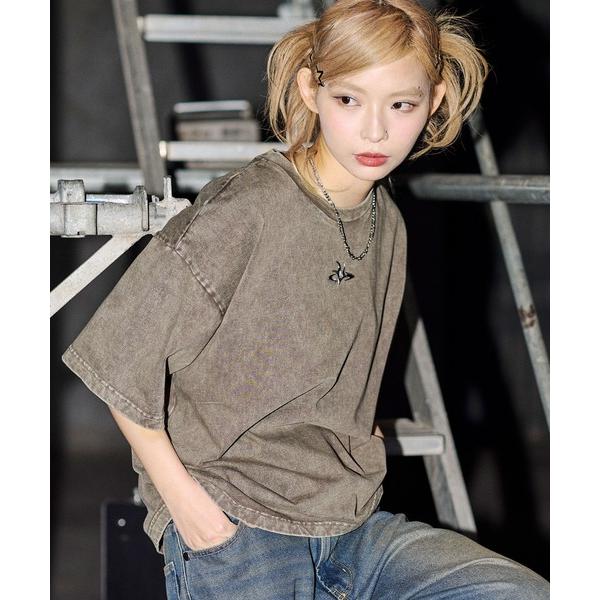 「MSG」 半袖Tシャツ M ブラウン メンズ