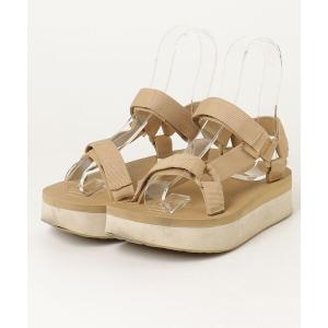 「Teva」 フラットサンダル - ベージュ レディース
