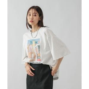 「GLOBAL WORK」 7分袖カットソー SHORT グレー系その他3 レディース