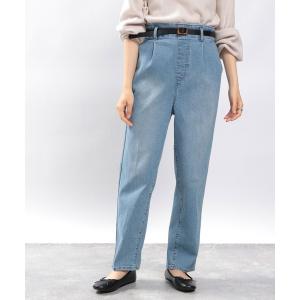 「GLOBAL WORK Smile Seed Store」 デニムパンツ MEDIUM スカイブルー レディース