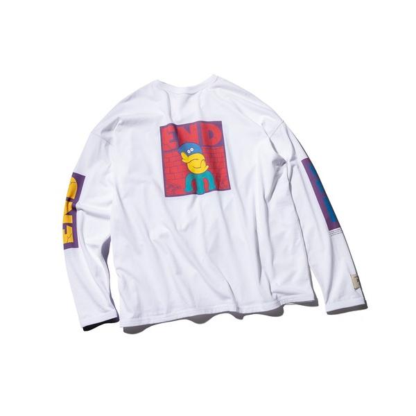 「.ENDRECHERI.」 長袖Tシャツ FREE ホワイト メンズ
