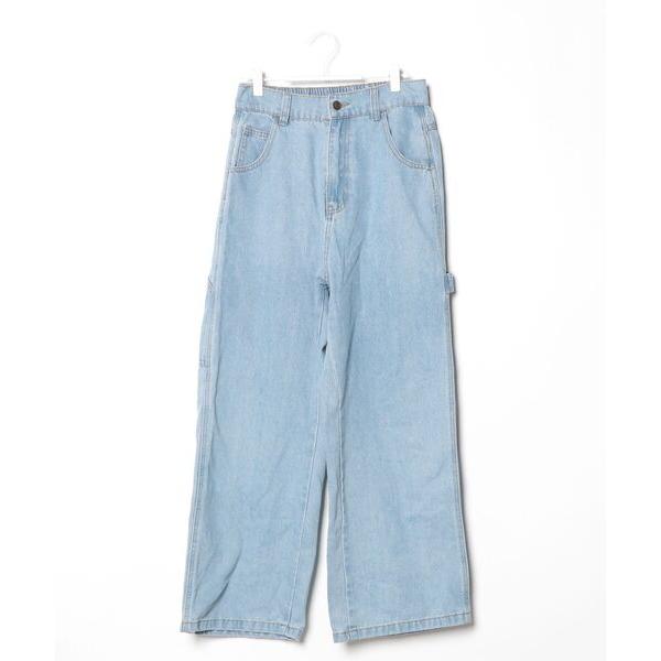 「Java」 デニムパンツ LARGE ブルー レディース