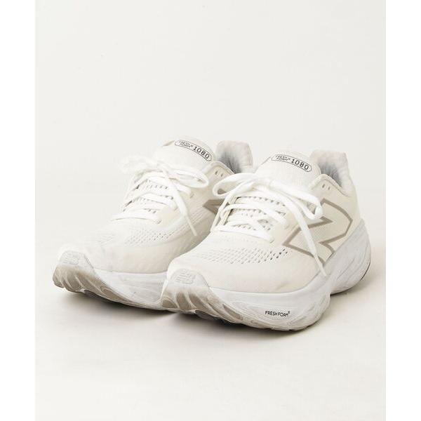 「New Balance」 ローカットスニーカー 24.0cm ホワイト レディース