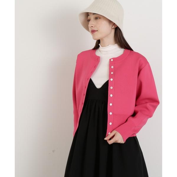 「N.（N. Natural Beauty Basic）」 ニットカーディガン MEDIUM ピンク...