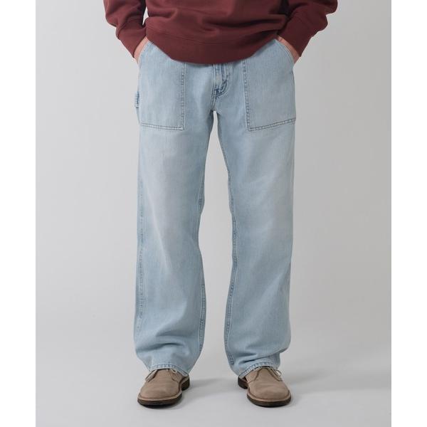 「Levi's」 デニムパンツ W36 L32 ライトインディゴブルー メンズ