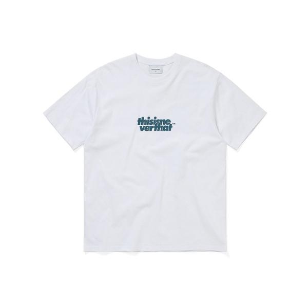 「thisisneverthat」 半袖Tシャツ S ホワイト メンズ