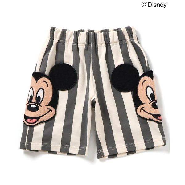 「Disney」 「KIDS」イージーパンツ「BIT’Zコラボ」 100 チャコール キッズ