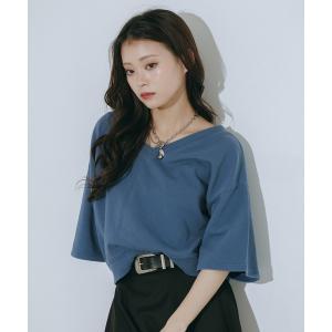 トレーナー スウェット 「前後2WAY/接触冷感」マルチWAYネックアイススウェット レディース