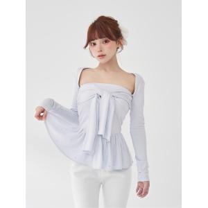 アンサンブル UVカットリボンビジューアンサンブル