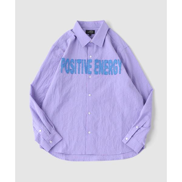 シャツ AFB / エーエフビー POSITIVE ENERGY PATCHED SHIRTS メン...