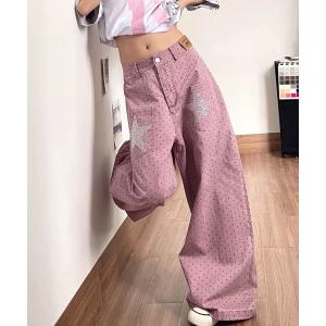 WESTSEA（ウエストシー） ワイドパンツ パンツ くま ＆ チェーン