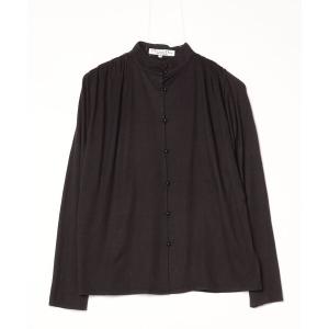 「Christian Dior」 長袖ブラウス M グレー レディース