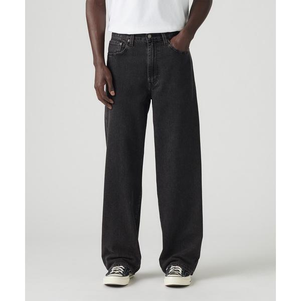 「Levi's」 デニムパンツ 34inch ブラック メンズ