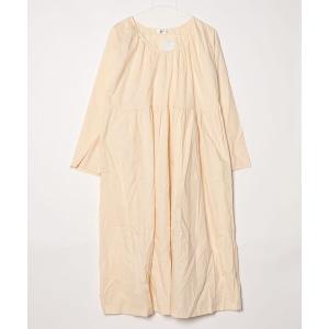 「MODE ROBE」 長袖ワンピース FREE アイボリー レディース