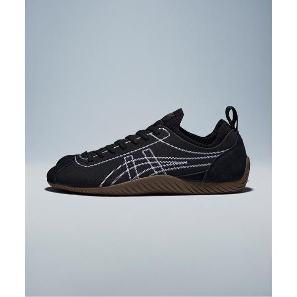 「Onitsuka Tiger」 ローカットスニーカー 27 ブラック×ホワイト レディース
