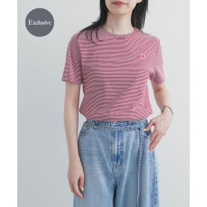 tシャツ 半袖 「別注」PETIT BATEAU×DOORS　EMBROIDERYT-SHIRTS ST2 レディース