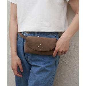 ウエストポーチ ウエストバッグ :「ZOZO限定」アソート素材ウエストポーチベルトBAG レディース