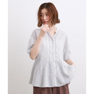 半袖ブラウス 「洗濯機OK」夏用