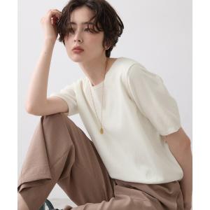 uvカット サマーニット ニット セーター 「9色展開/接触冷感/UVカット」ドライタッチサマーニットT レディース