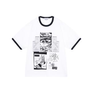 tシャツ C.E / シーイー cavempt FK SequencingPatch RINGER T メンズ レディース