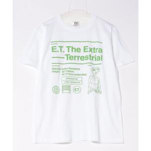 tシャツ 「 E.T. 」 発砲プリントTシャツ 26S6 レディース メンズ
