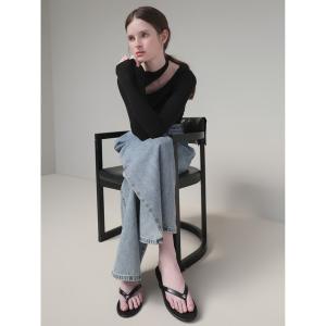 tシャツ ASYMMETRIC CUT TOPS レディース
