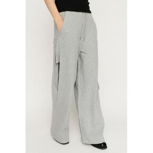 スウェットパンツ ジャージ SIDE HOLE CUT PT サイドホールカットパンツ 夏服 レディース