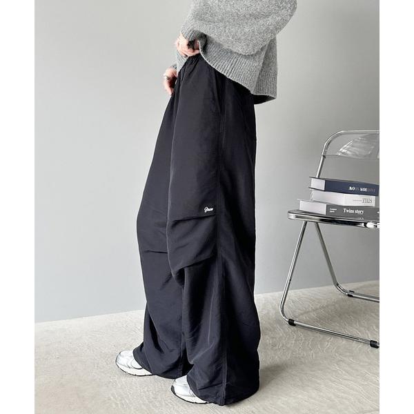 「Java」 パンツ MEDIUM ブラック レディース