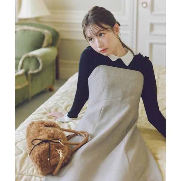 「NATURAL BEAUTY BASIC」 キャミソールワンピース SMALL ベージュ系その他 ...