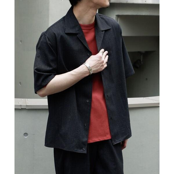 シャツ 「marka/マーカ」KEY TIMEZ 別注 OPEN COLLAR S/S SHIRT ...