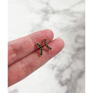 ピアス YU-KA:ラインジルコニアピアス Line zirconia earrings レディース｜ZOZOTOWN Yahoo!店