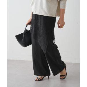 パンツ レースレイヤードパンツ レディース