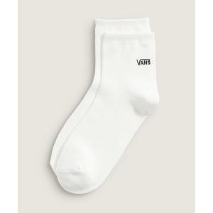 vans 靴下 ミッドレングス クルーソックス / MID LENGTH CREW White VN000RTDWHT1 メンズ レディース