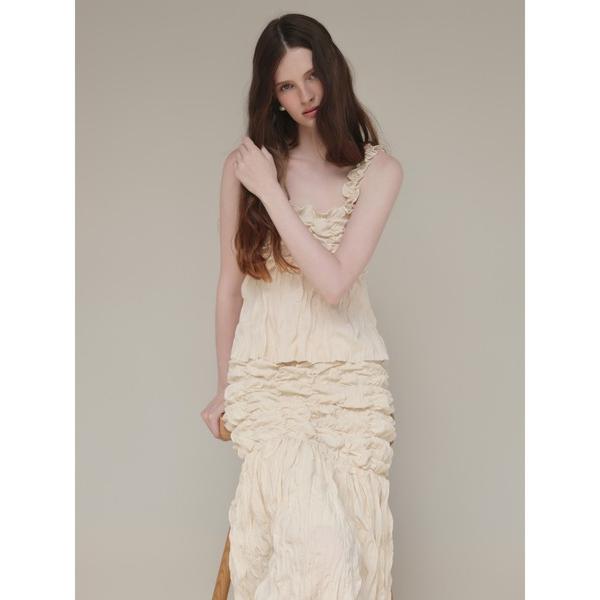 tシャツ petal texture tops レディース