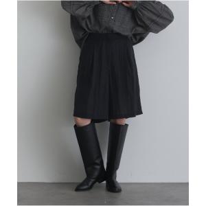 ハーフパンツ パンツ 短パン リネンライクハーフパンツ レディース