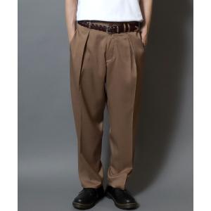 ワイドパンツ スラックス 「UNIVERD72」WIDE PANTS / 「ユニバード72」ワイドパンツ スラックス メンズ ボトムス テーパード ワイドシルエット