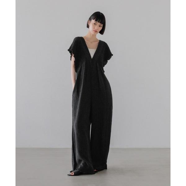 「LOWRYS FARM」 オールインワン SMALL ブラック レディース