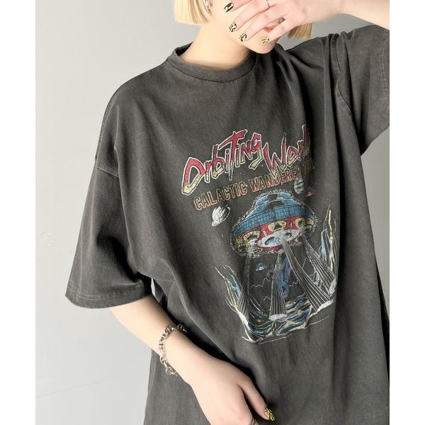「Java」 半袖Tシャツ SMALL グレー レディース