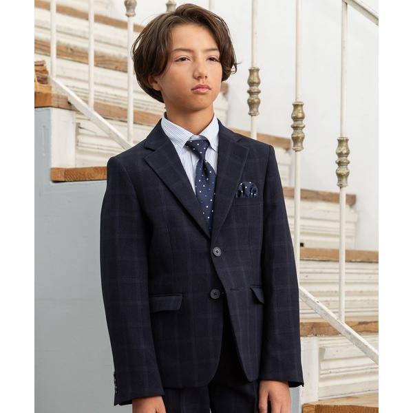 「WANDER FACTORY」 「KIDS」パンツスーツ 160cm ネイビー キッズ