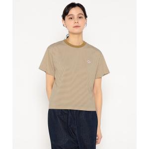 「DANTON」 半袖Tシャツ M ベージュ系その他 レディース
