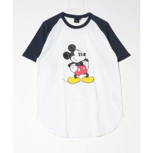 tシャツ 「Disney/ディズニー」プリント ラグラン Tシャツ メンズ｜ZOZOTOWN Yahoo!店