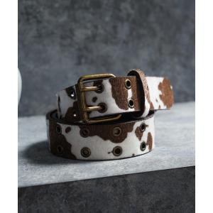 ベルト 「D-LAND」ハラコ風 ベルト / Harako-style Belt メンズ レディース
