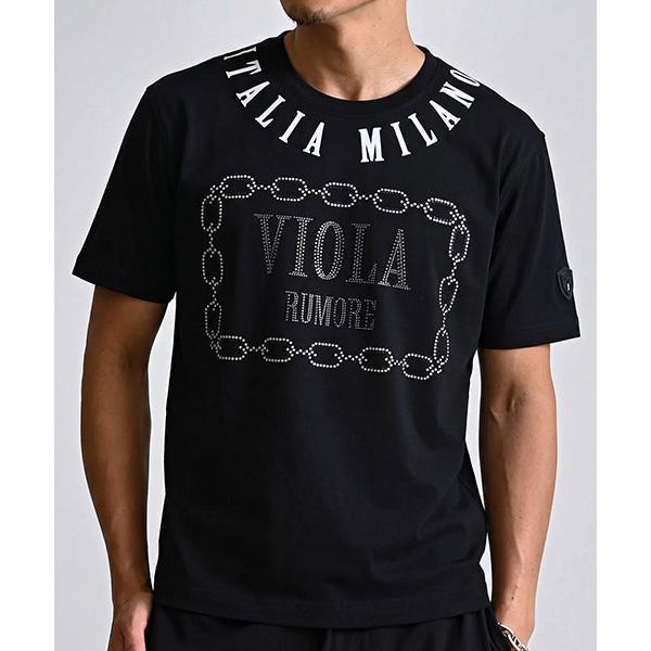 tシャツ 「VIOLA rumore/ヴィオラ ルモーレ」PRINT CN-T メンズ レディース