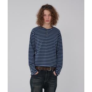 ヘンリーネック tシャツ ASSORT SLAB LIKE HENRY NECK LONG SLEEVE/アソートスラブライクヘンリーネックロングスリーブ メンズ レディース