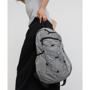 デイバック リュック リップストップバッグパック「撥水/軽量/パッカブル/ドリンクホルダー付」 レディース