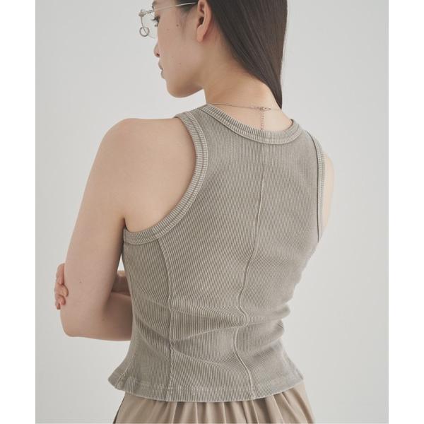 タンクトップ ノースリーブ Pigment sleeveless top／ピグメントタンクトップ レ...