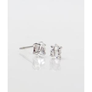 ピアス シルバー925  ハーキマーダイヤモンドピアス S レディース メンズ