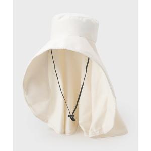 uvカット 帽子 ハット 紫外線カット UVポンチョハット レディース